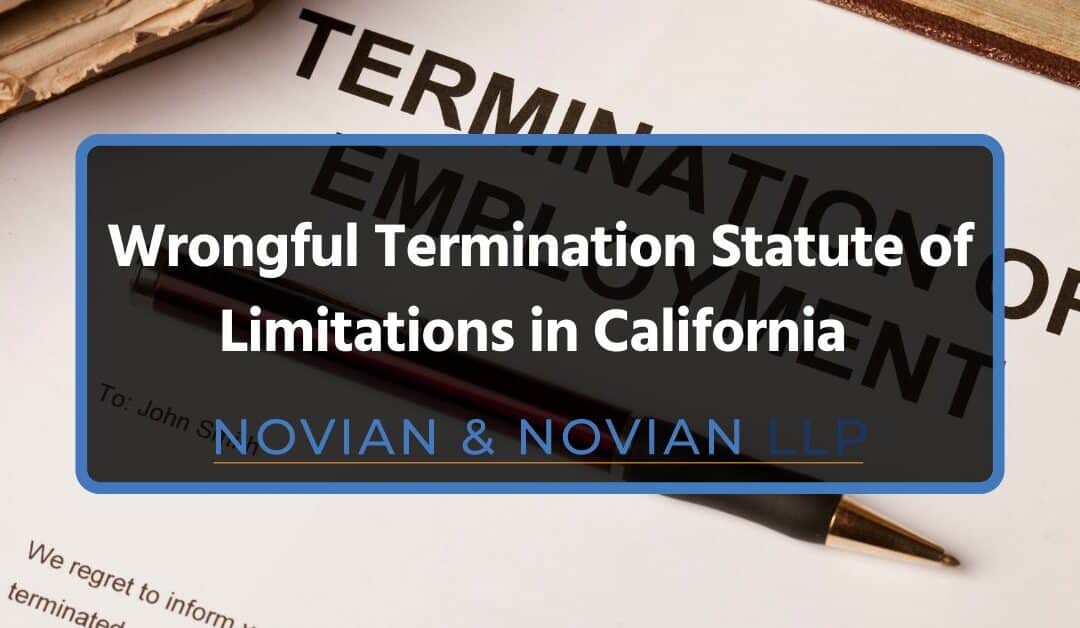 Wrongful Termination Statute of Limitations