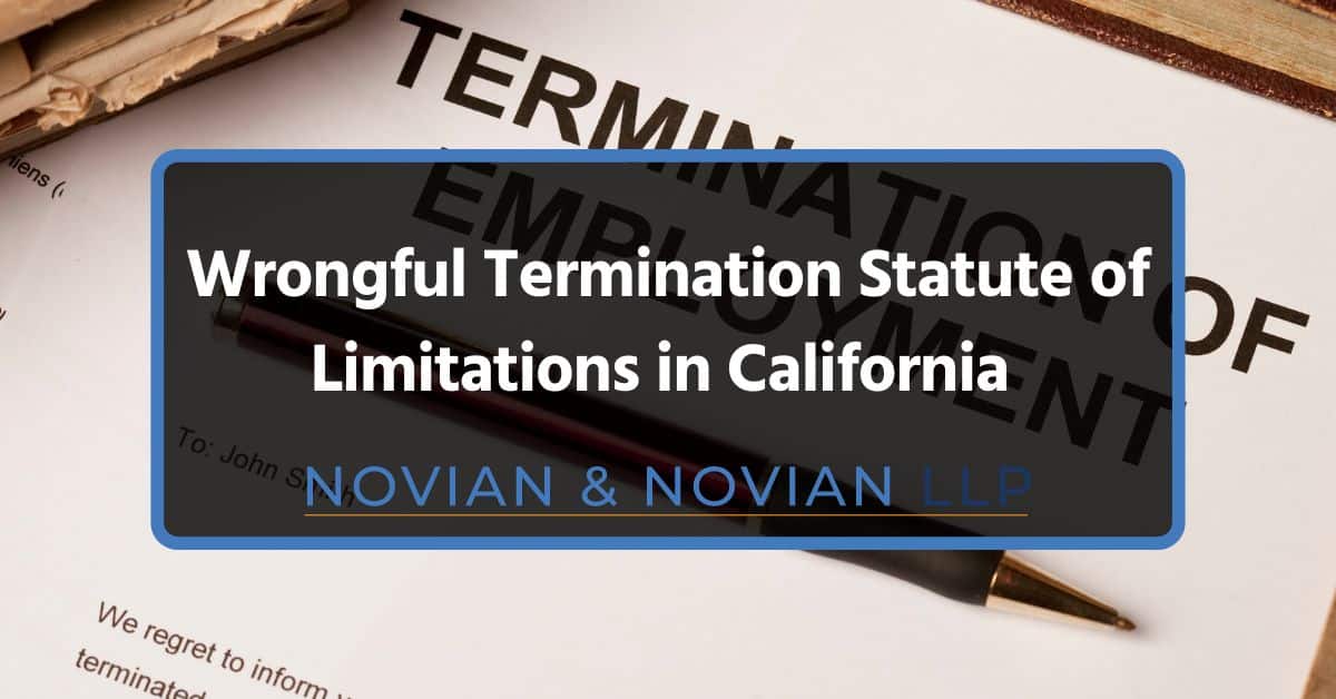 Wrongful Termination Statute of Limitations
