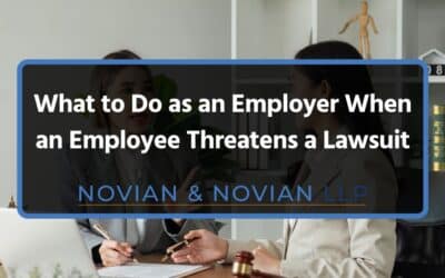 What to Do When an Employee Threatens a Lawsuit