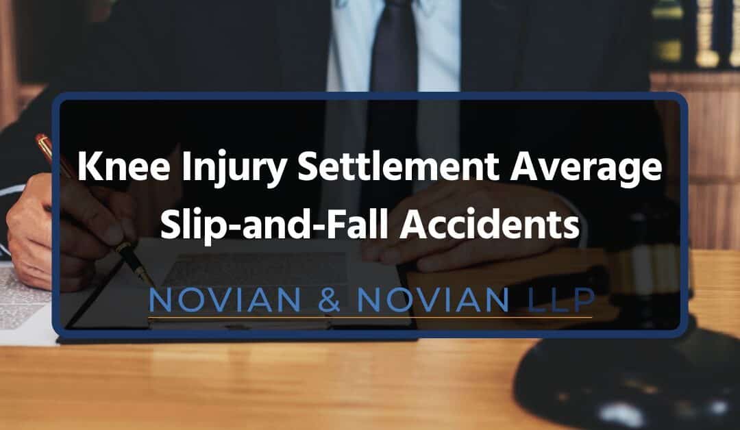 Average Knee Injury Settlement in Slip and Fall Accidents