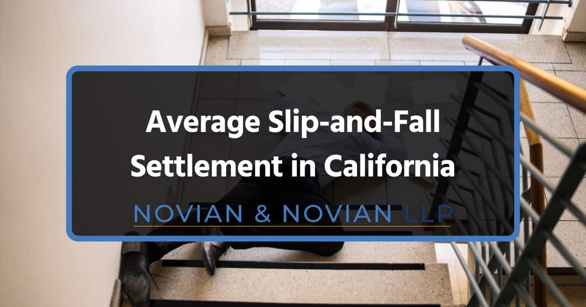 Average Slip-and-Fall Settlement in California