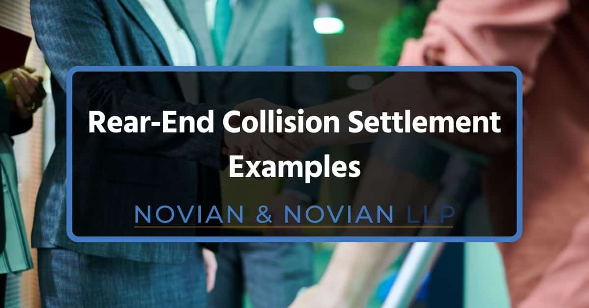 Rear-End Collision Settlement Examples – What to Expect
