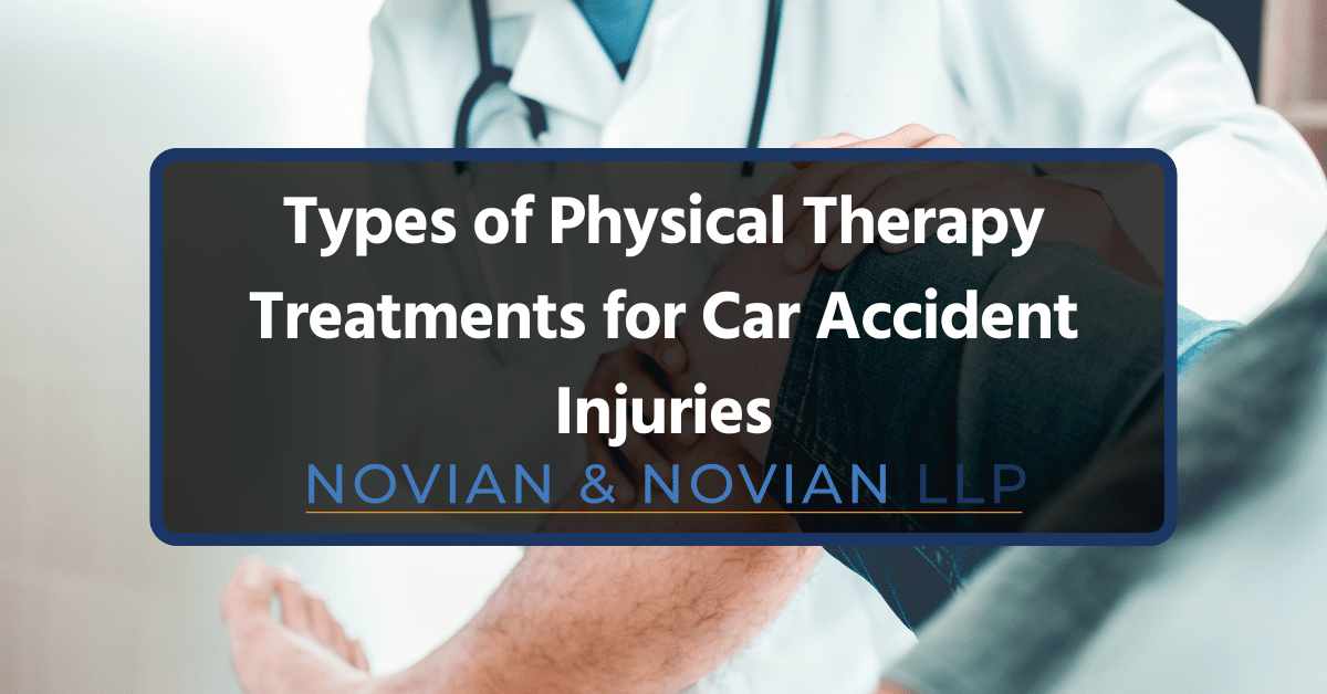 Types of Physical Therapy Treatments for Car Accident Injuries